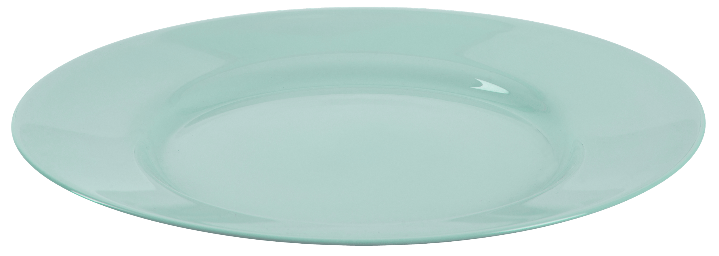 Тарілка LUMINARC PLUMI LIGHT TURQUOISE /24 см /обід. (V9044)