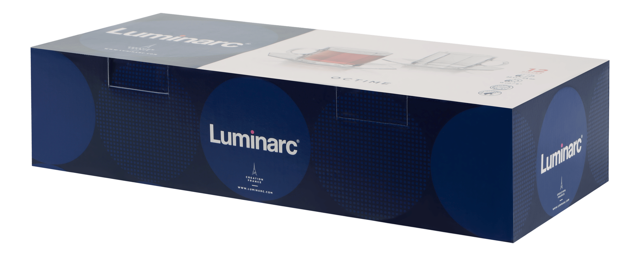 Сервіз LUMINARC OCTIME / 6х220 мл д/чаю (X0323)