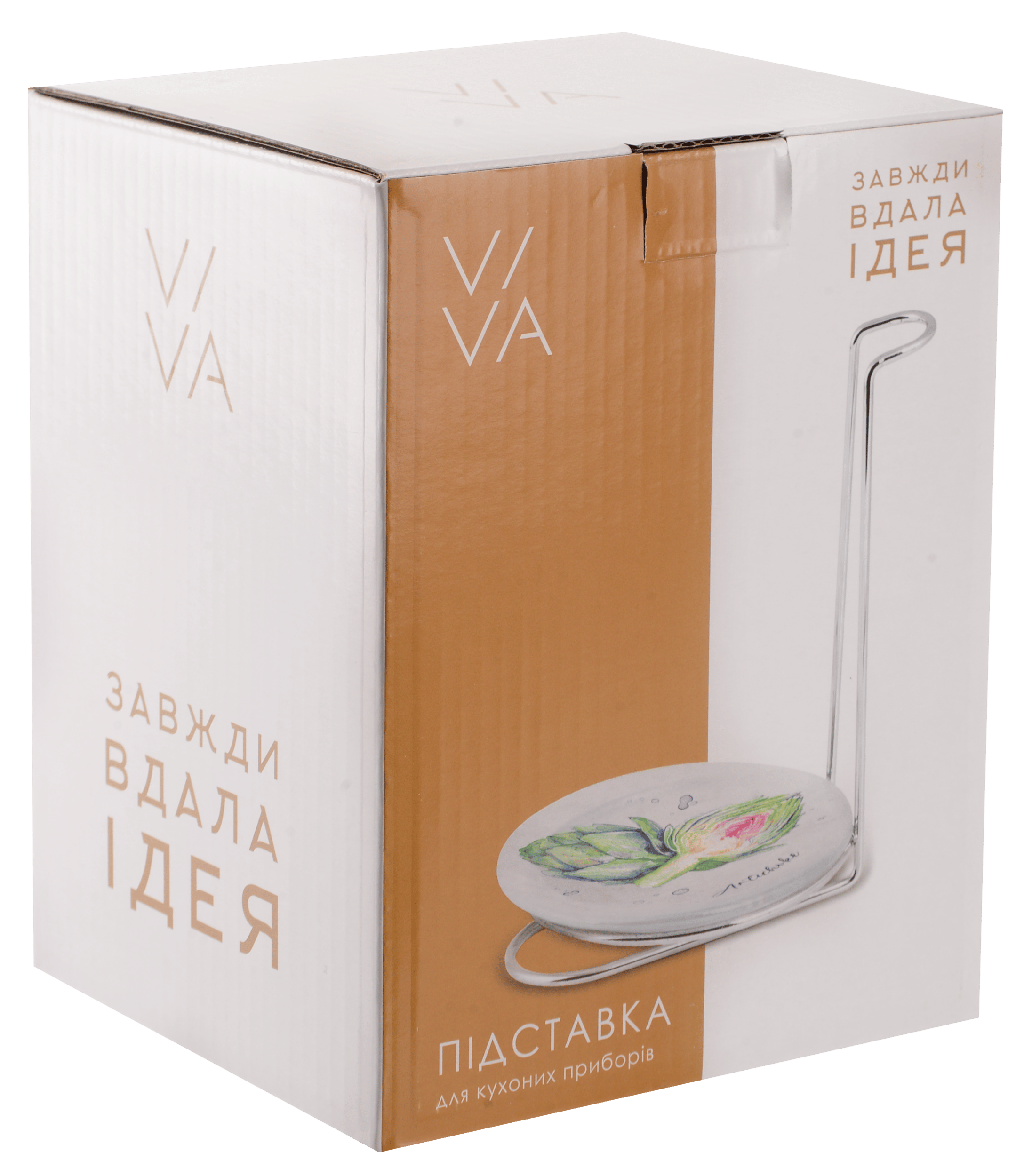 Кух.прилад VIVA ARTICHOKE Підставка д/кух.приборів /вертикальна/16 см в уп. (SPR45-AR)
