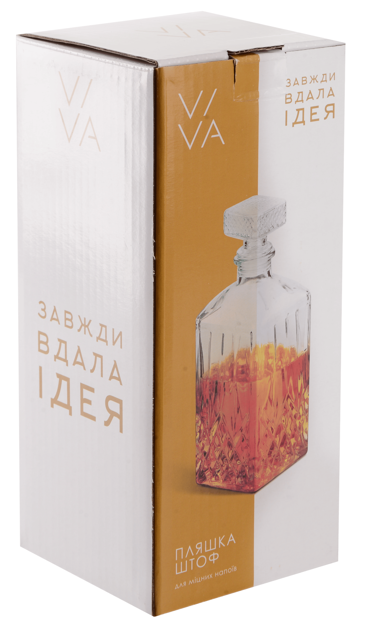 Пляшка/штоф VIVA STOF д/міцних напоїв/ 500 мл в уп. (WB500)