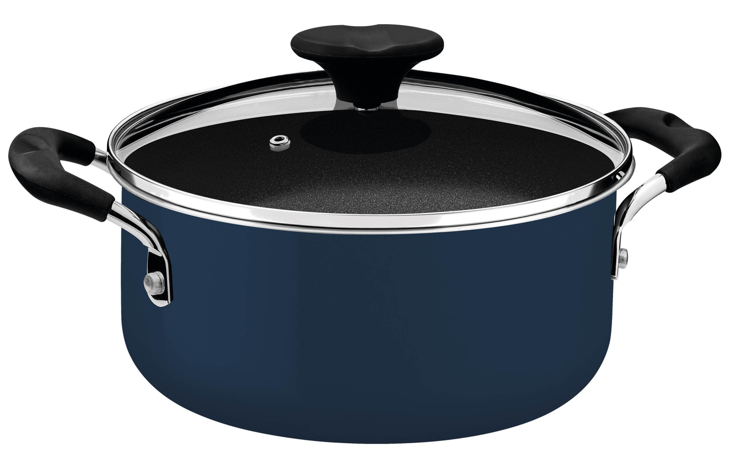 Каструля TRAMONTINA TUNIS з кришкою 2,9л (діам 20см) BLUE (28722/120)
