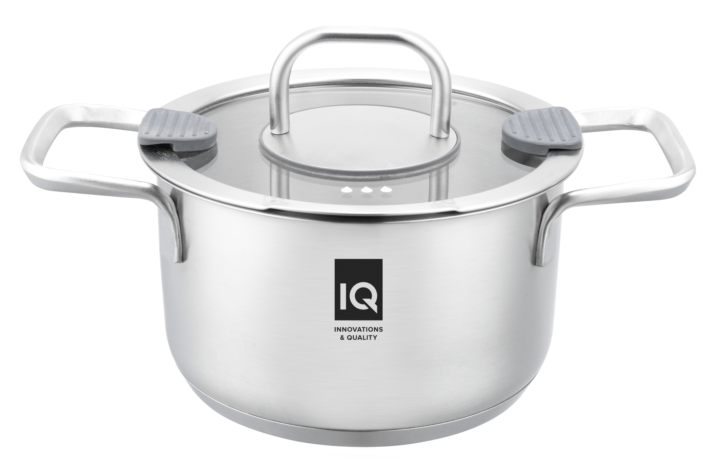 Каструля IQ Be Creative 22 см (4.6 л) з кришкою (IQ-2050-22)