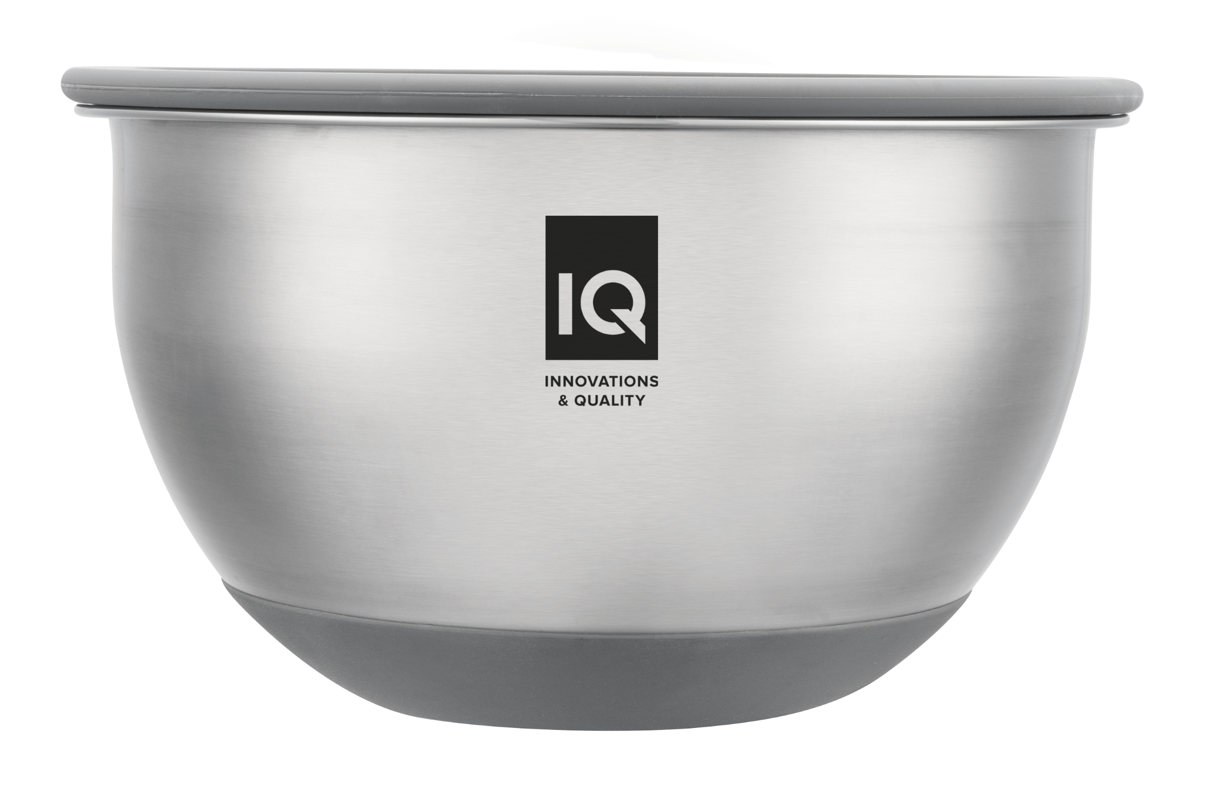 Миска IQ Be Chef 24 см (5.0 л) нерж з кришкою (IQ-9144-24)