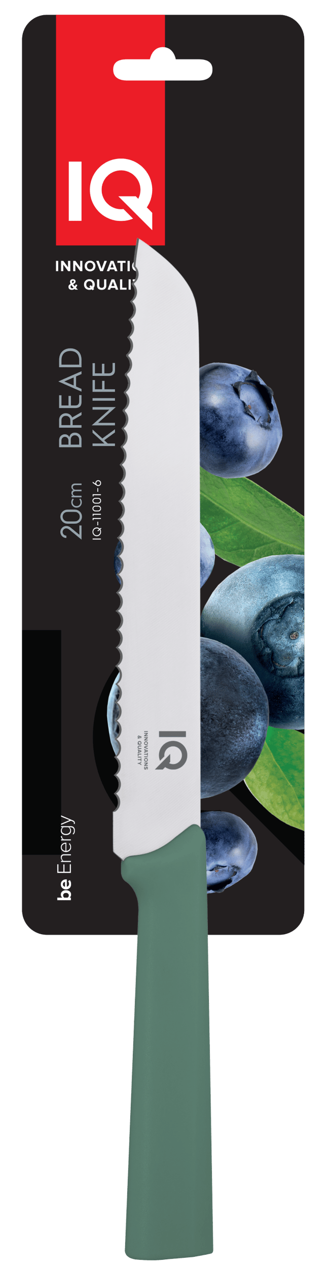 Ніж IQ Be Energy хлібний 20 см (IQ-11001-6)