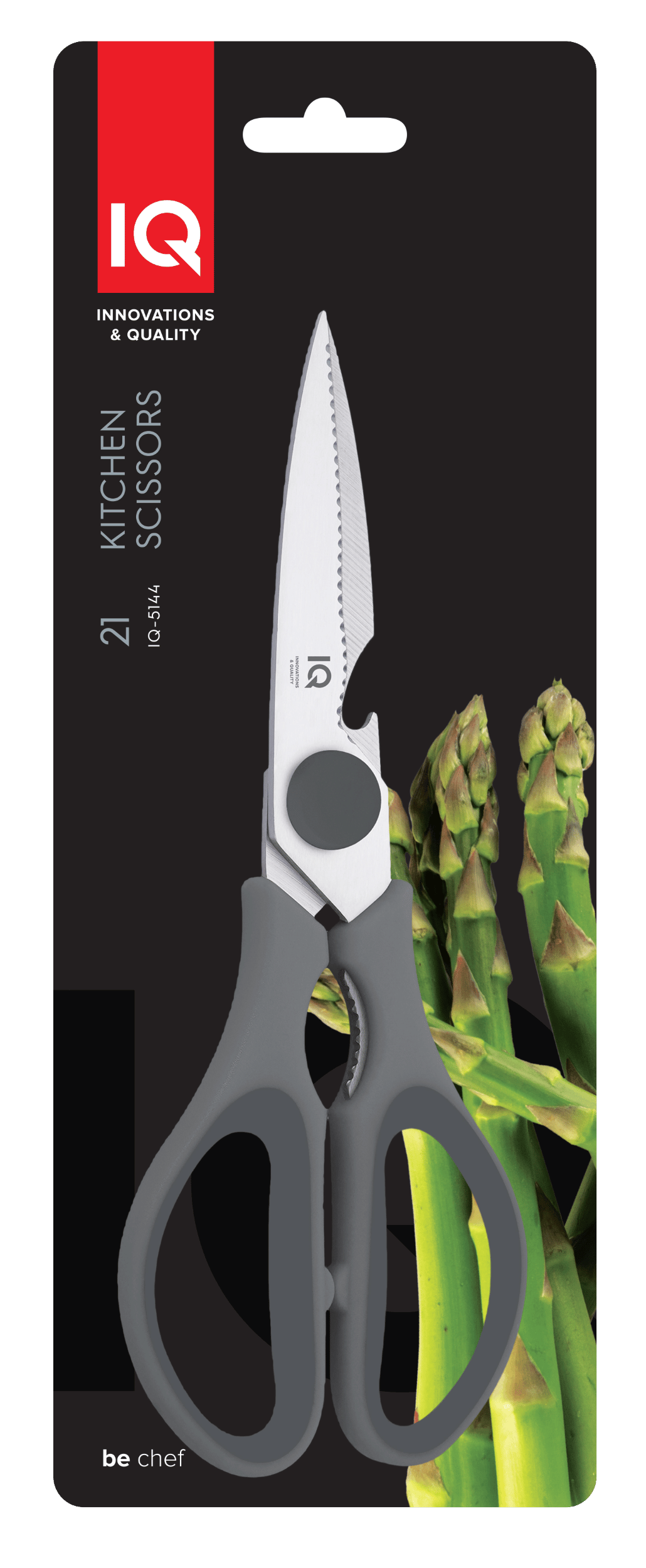 Ножиці IQ Be Chef ножиці кухонні 21 см (IQ-5144)