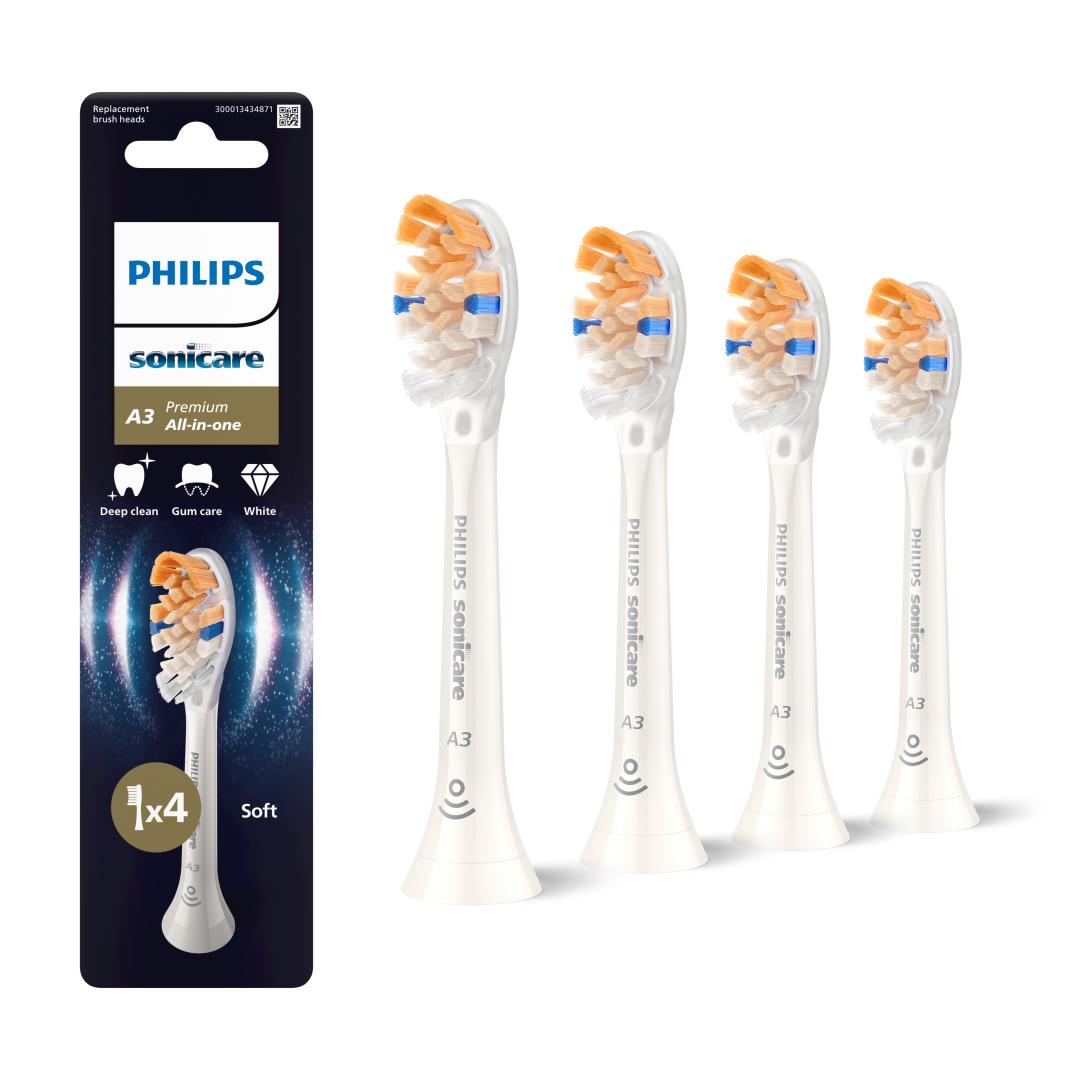 Зубна електрощітка PHILIPS HX9094/87 насадки Premium All-in-One 4 шт