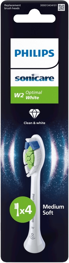 Зубна електрощітка PHILIPS HX6064/87 насадки Optimal White 4 шт
