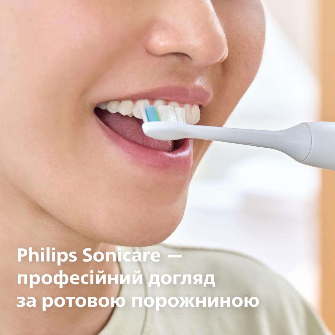 Зубна електрощітка PHILIPS HX6064/87 насадки Optimal White 4 шт