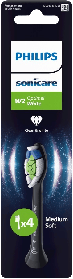Зубна електрощітка PHILIPS HX6064/88 насадки Optimal White 4 шт