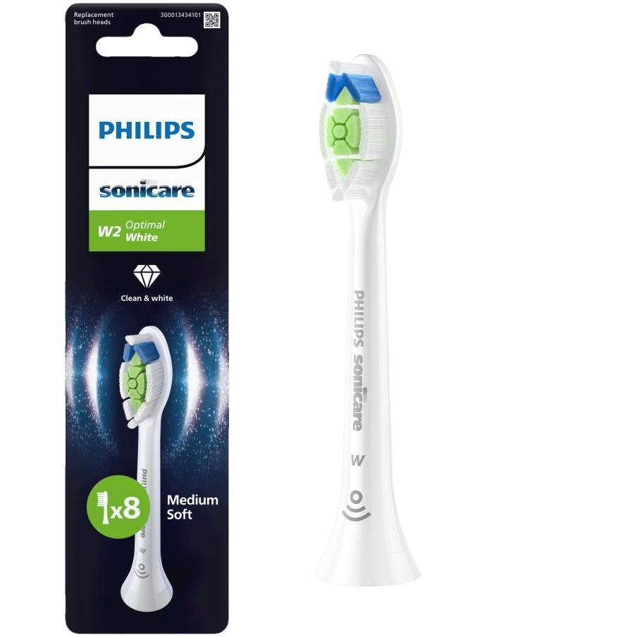 Зубна електрощітка PHILIPS HX6068/87 насадки Optimal White 8 шт