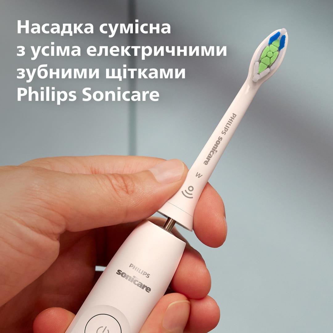 Зубна електрощітка PHILIPS HX6068/87 насадки Optimal White 8 шт