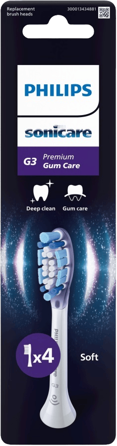 Зубна електрощітка PHILIPS HX9054/87 насадки Premium Gum Care 4 шт