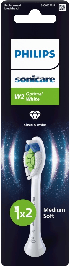 Зубна електрощітка PHILIPS HX6062/87 насадки Optimal White 2 шт