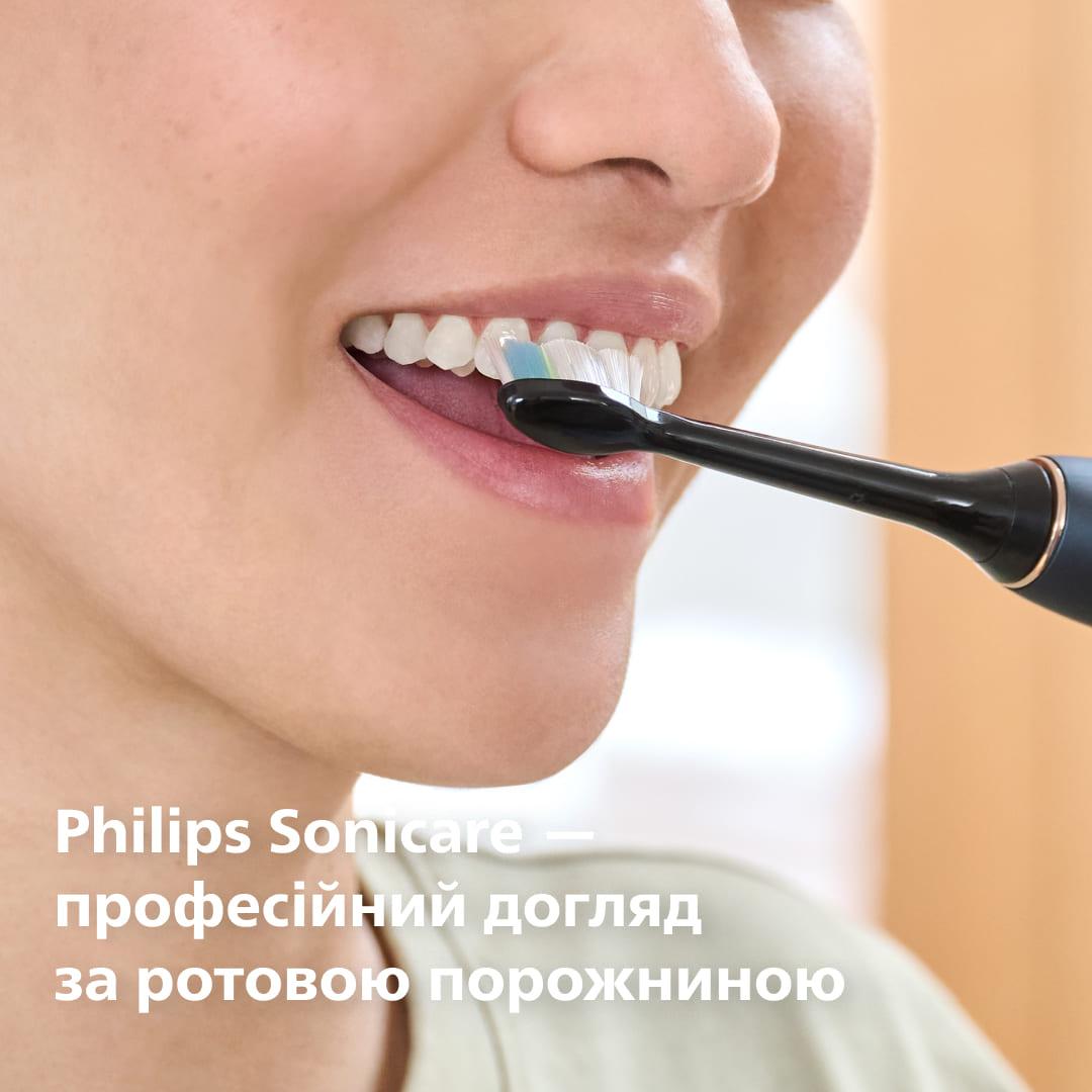 Зубна електрощітка PHILIPS HX6062/88 насадки Optimal White 2 шт