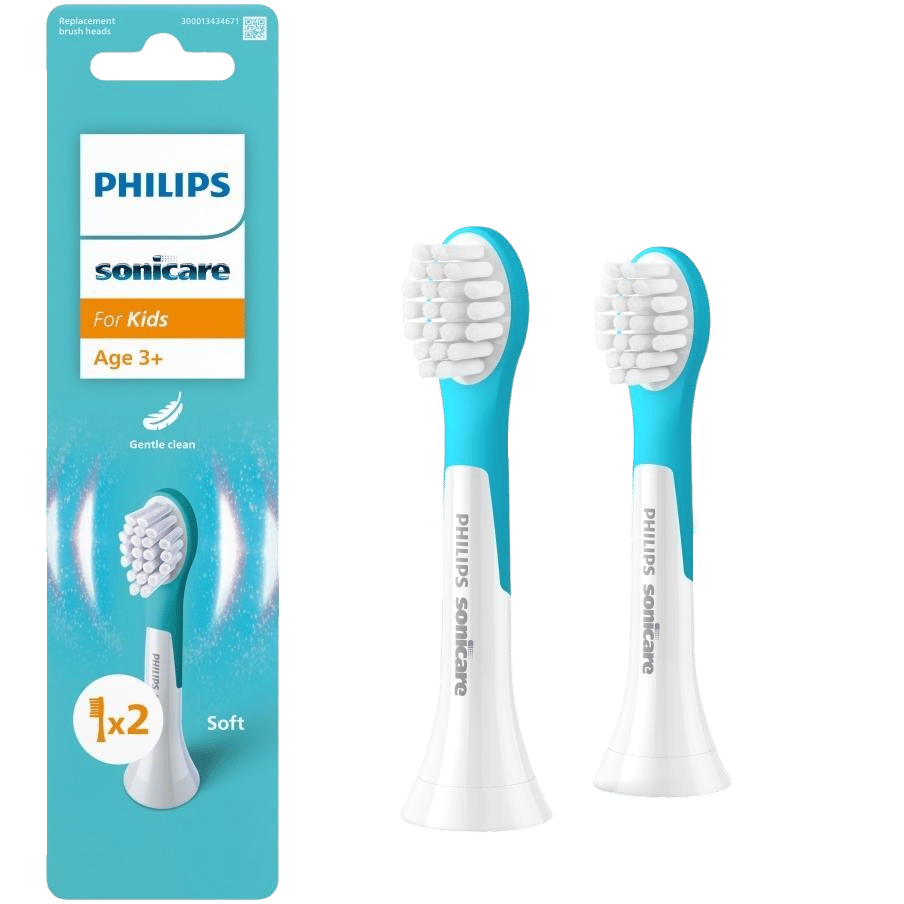 Зубна електрощітка PHILIPS HX6032/90 насадки Kids 3+ років 2 шт