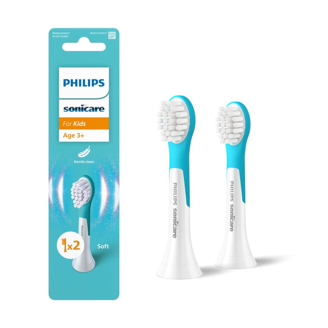 Зубна електрощітка PHILIPS HX6032/90 насадки Kids 3+ років 2 шт