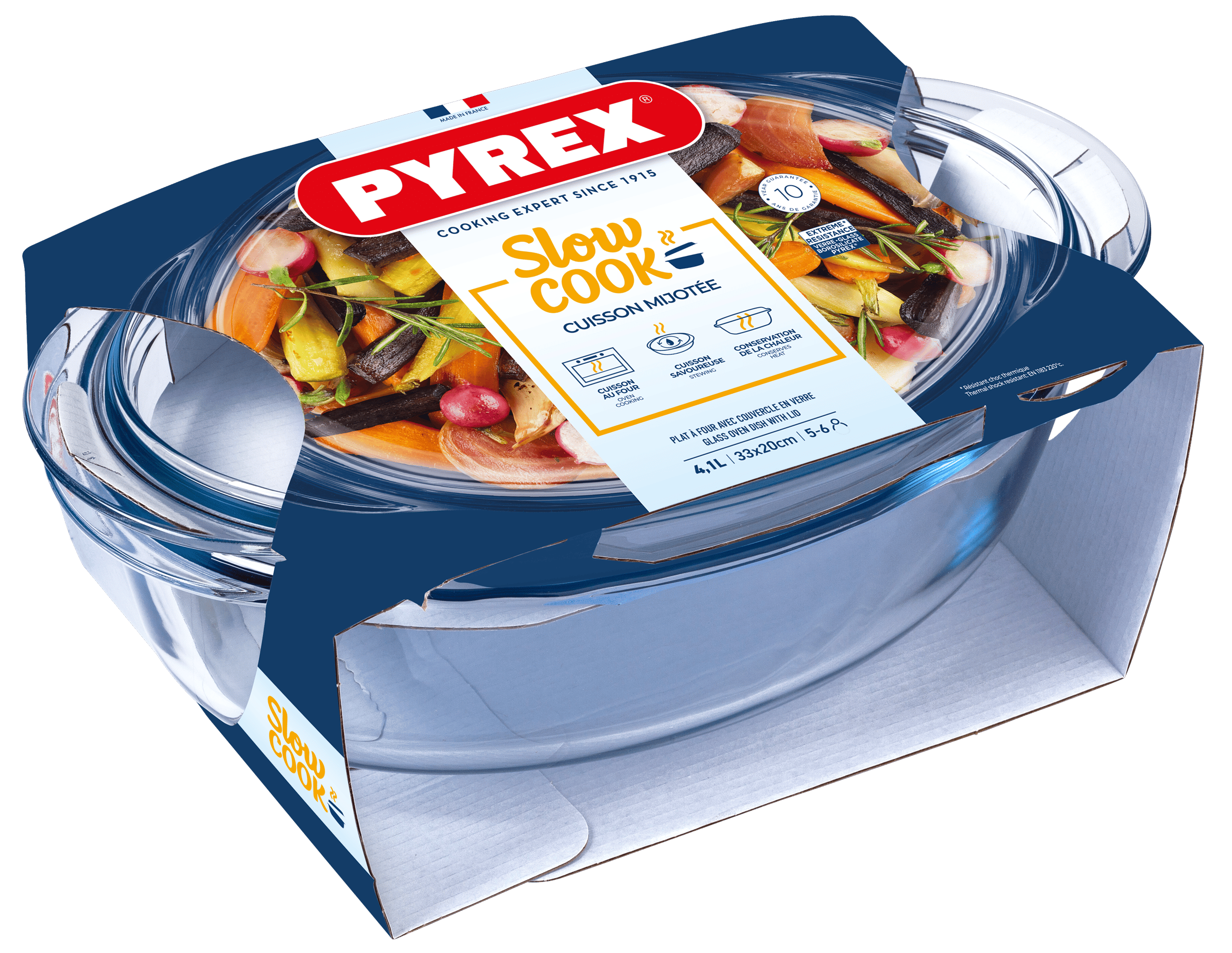 Каструля с/к PYREX кастрюля овал 3.1л+1л (459A000/8443)