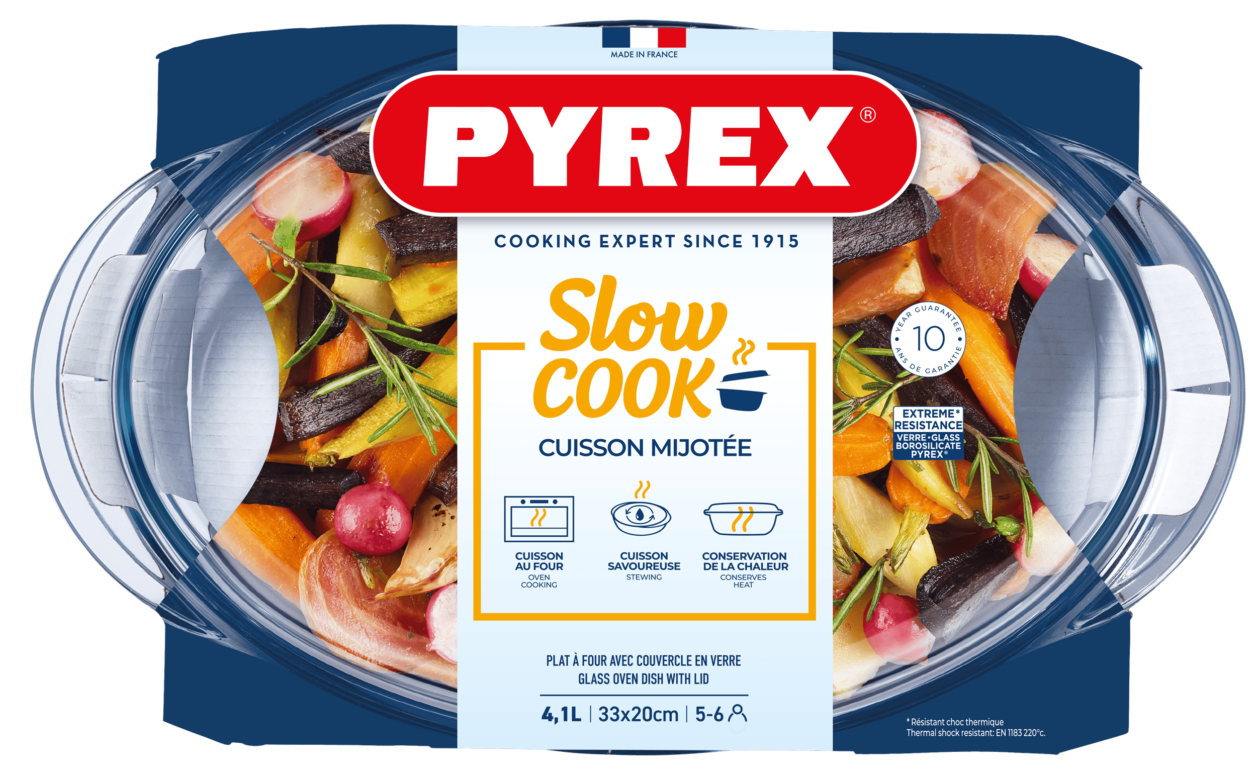 Каструля с/к PYREX кастрюля овал 3.1л+1л (459A000/8443)