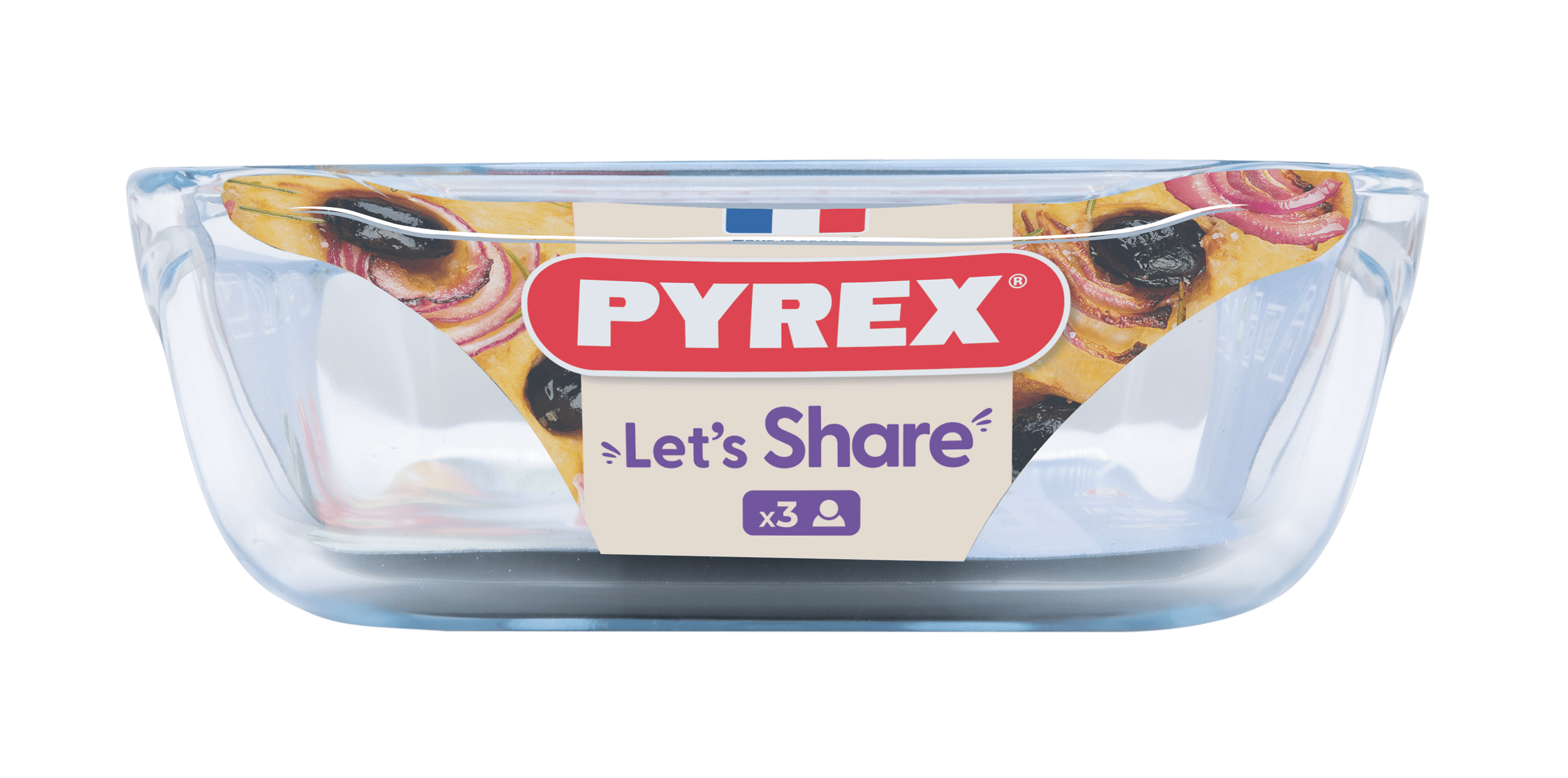 Форма с/к PYREX форма прямокутна 27х17х6см (1,4л) (406B000/8446)
