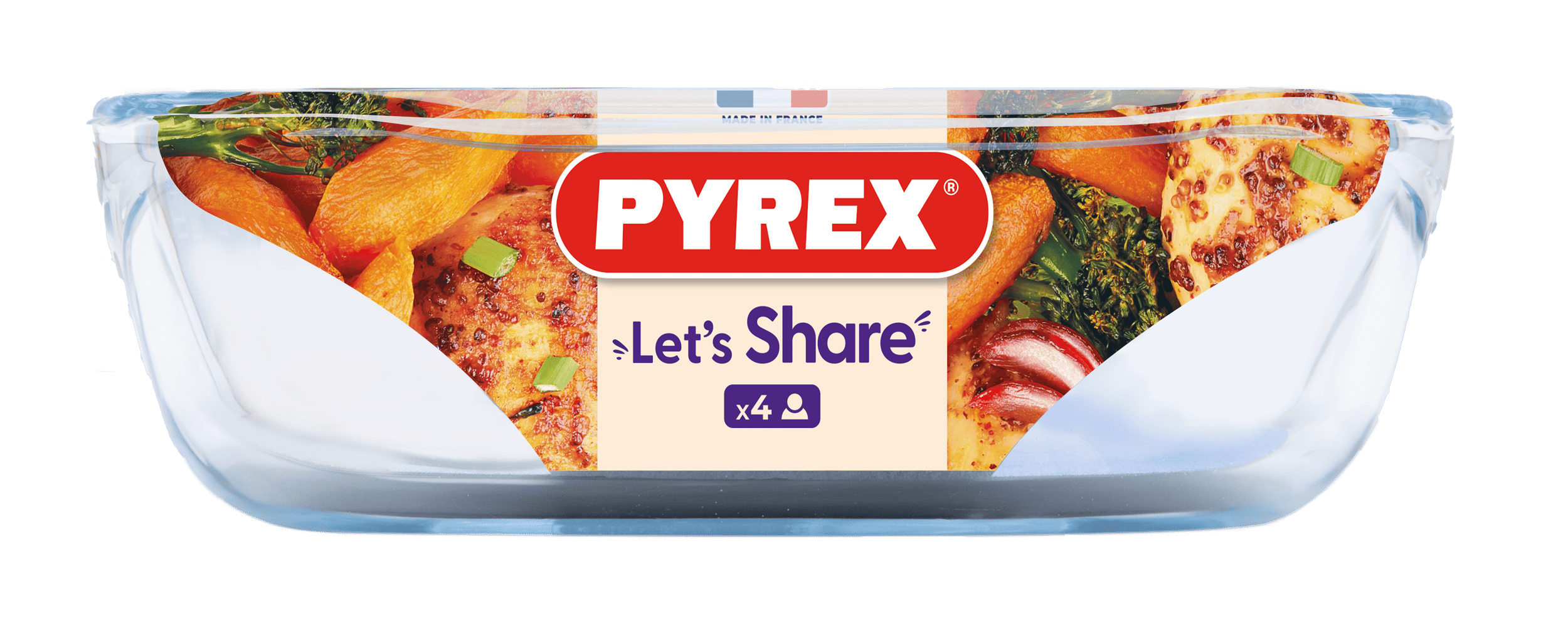 Форма с/к PYREX форма прямокут. 31х20х6см (2л) (407B000/8446)