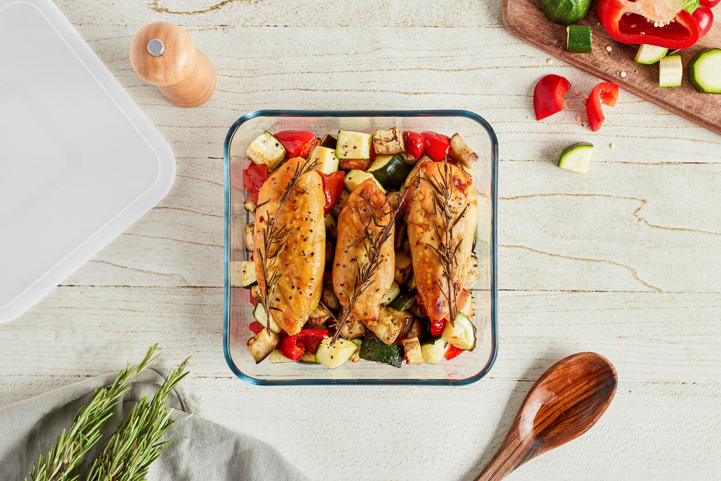 Форма с/к PYREX Cook&Freez форма з криш. квадр. 20х20х7см (2л) (219P001/7944)