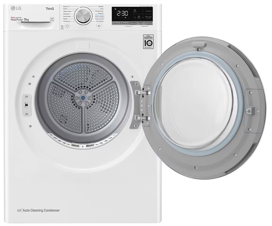 Сушильна машина LG DC90V5V0W