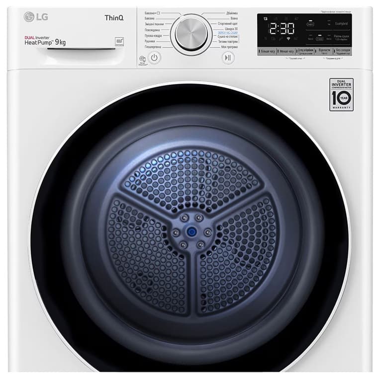 Сушильна машина LG DC90V5V0W