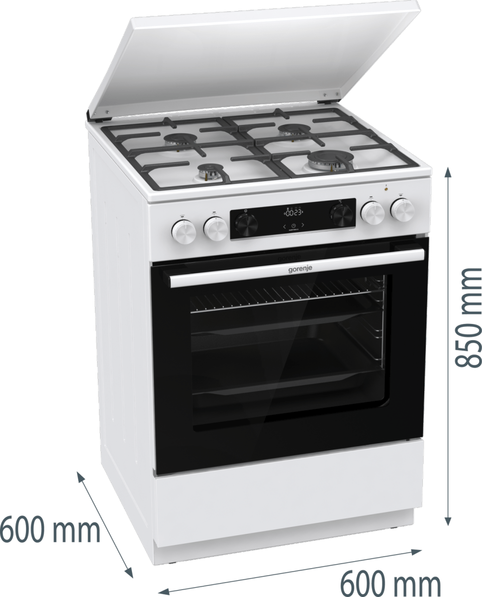 Плита комбінована GORENJE GK6C5WF