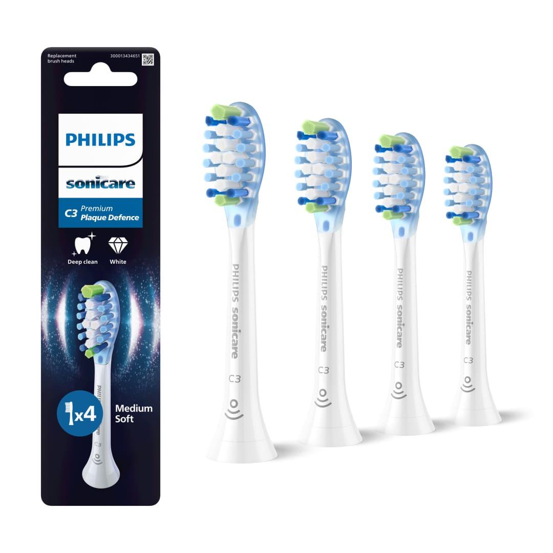 Зубна електрощітка PHILIPS HX9044/87 насадки Premium Plaque Defence 4 шт