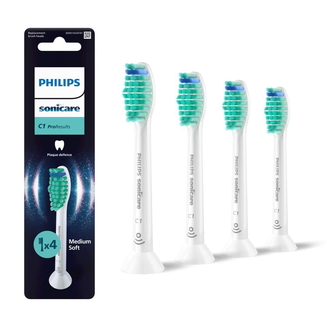 Зубна електрощітка PHILIPS HX6014/87 насадки ProResults 4 шт