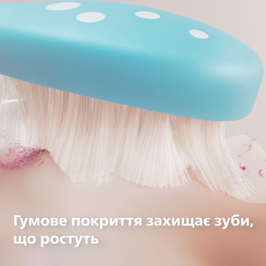 Зубна електрощітка PHILIPS HX6042/90 насадки Kids 7+ років 2 шт