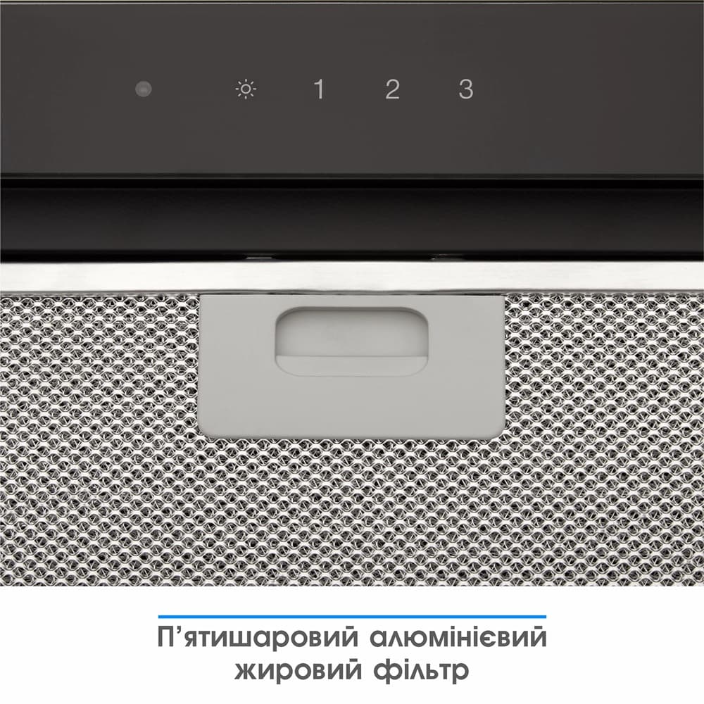 Витяжка ELEYUS GEMINI 800 LED 52 BL