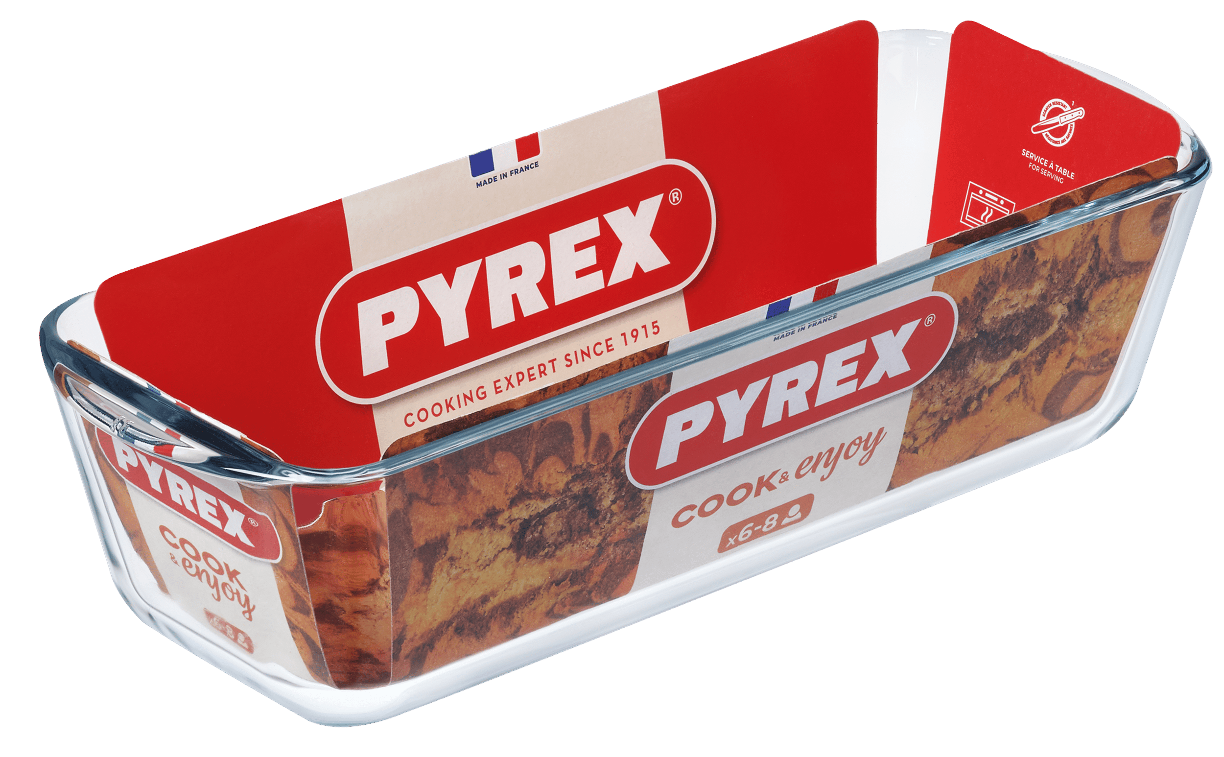 Форма с/к PYREX форма д/кексу 31х12см (1.7л) (836B000/8444)