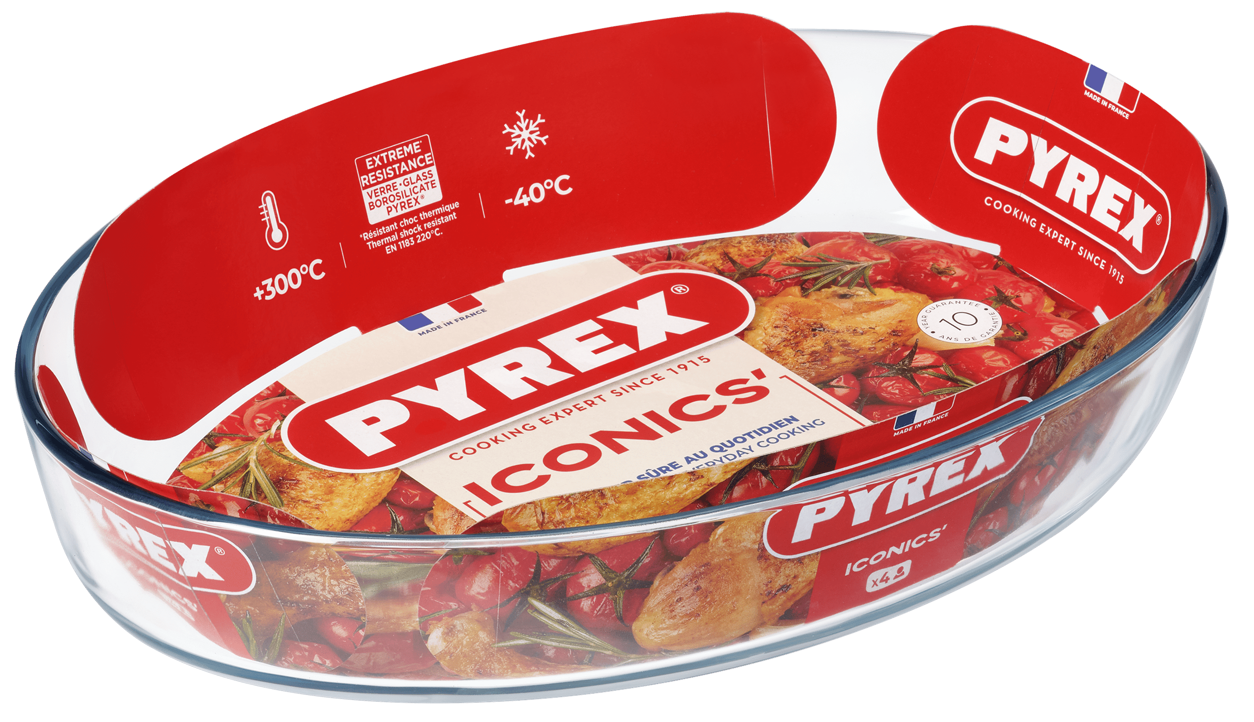 Форма с/к PYREX форма овальна 35х24х6см (3.1л) (346B000/8046)