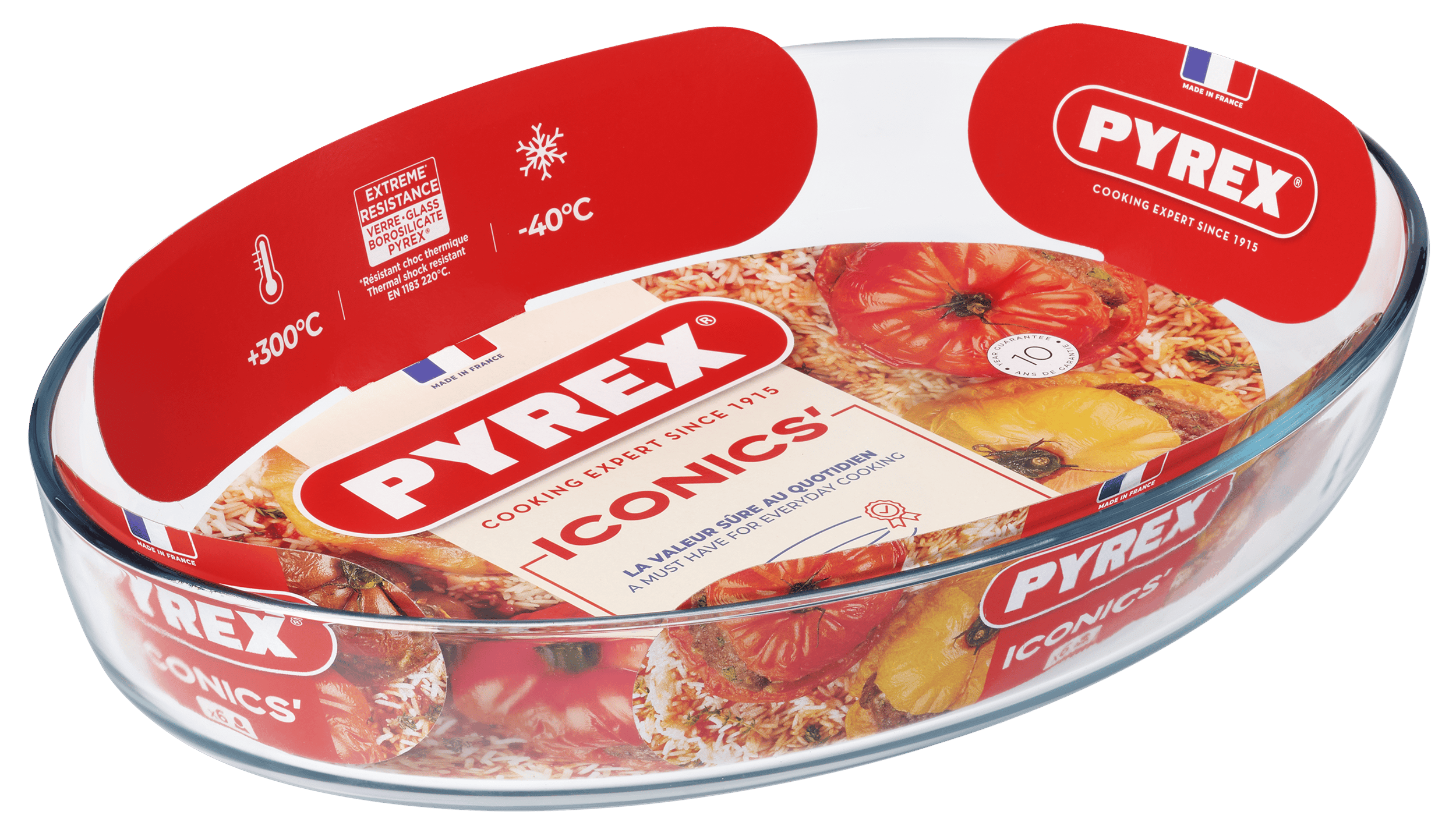 Форма с/к PYREX форма овальна 40х27х7см (4.2л) (347B000/8044)