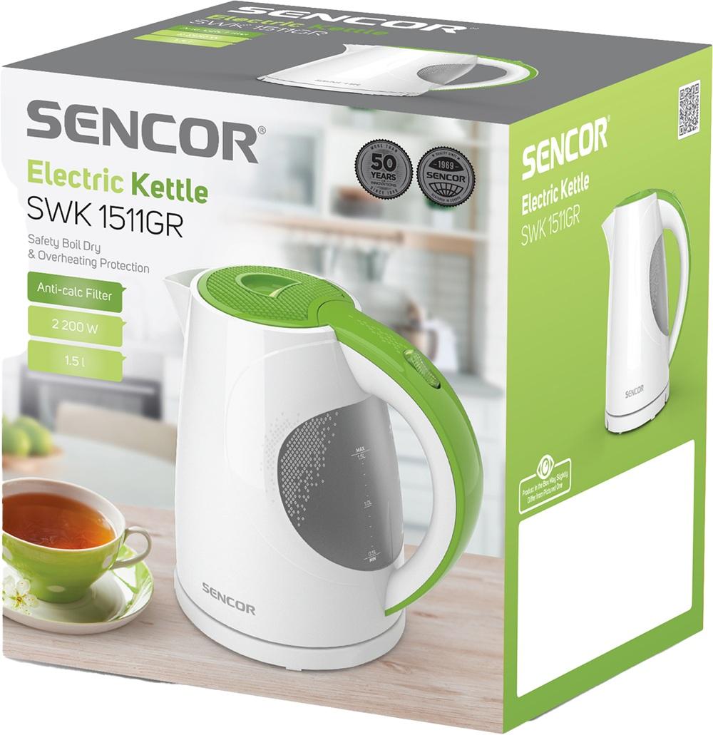 Чайник SENCOR SWK 1511GR
