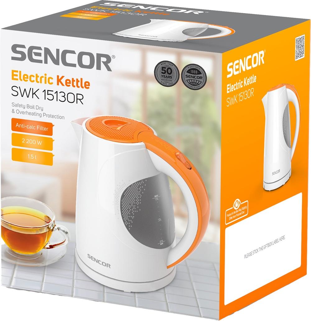 Чайник SENCOR SWK 1513OR