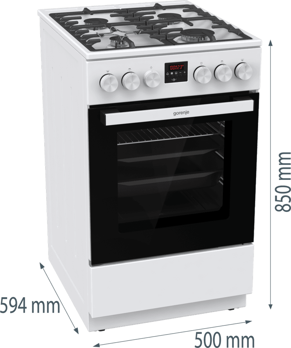 Плита газова GORENJE GGI5C21WF-B