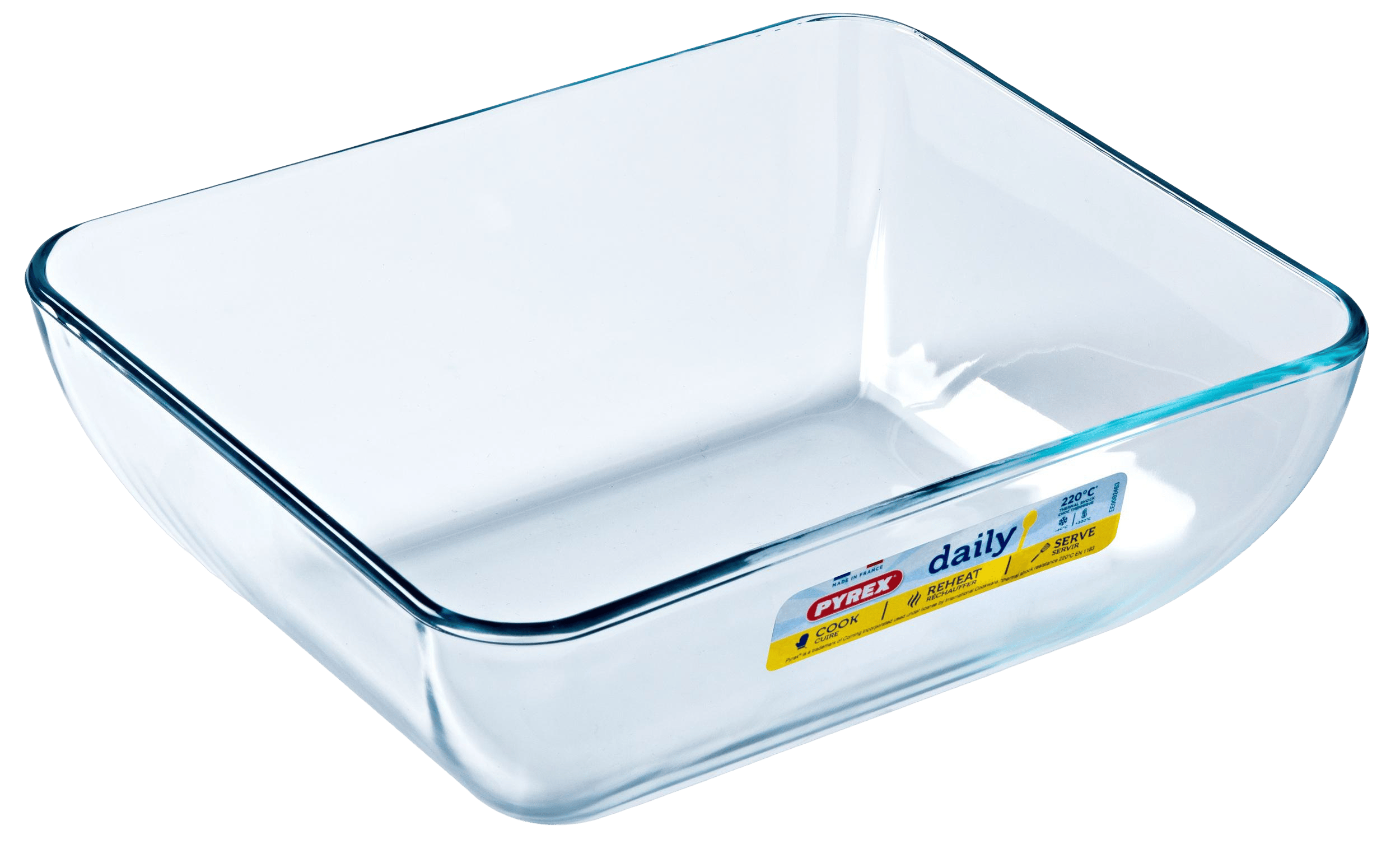 Форма с/к PYREX DAILY форма з криш. прямокут. 22х17см (1.3л) (342P000/3646)