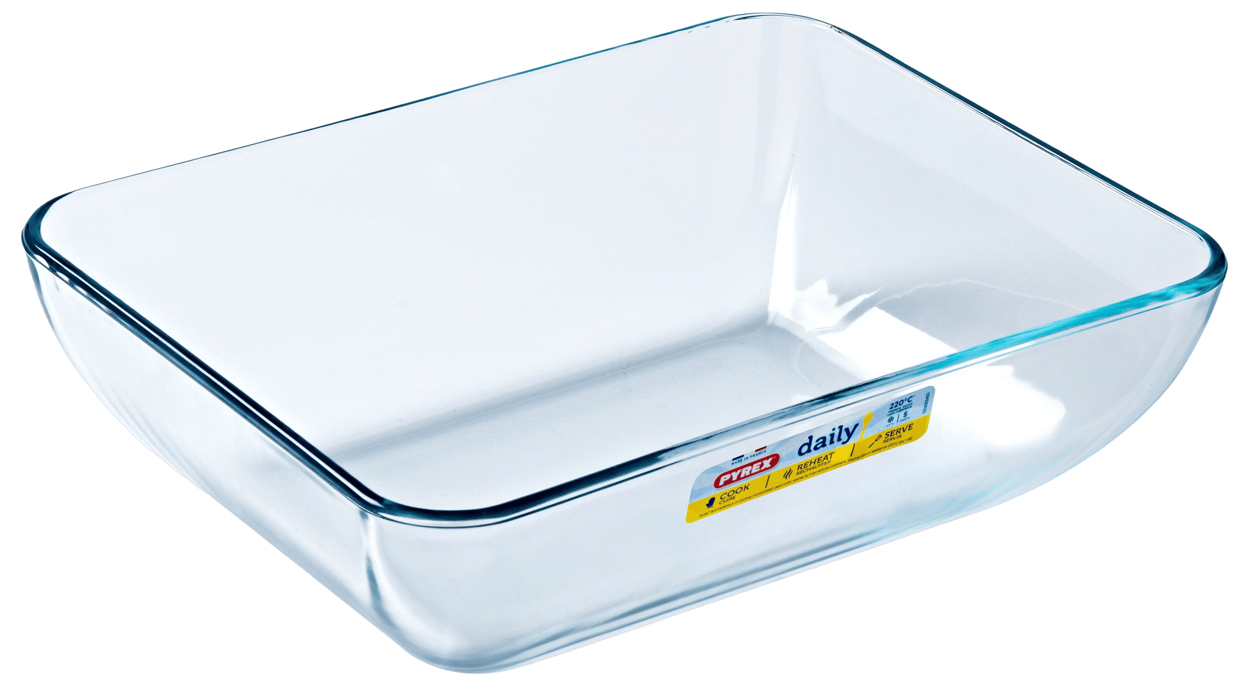 Форма с/к PYREX DAILY форма з криш. прямокут. 28х22см (3.3л) (344P000/3643)
