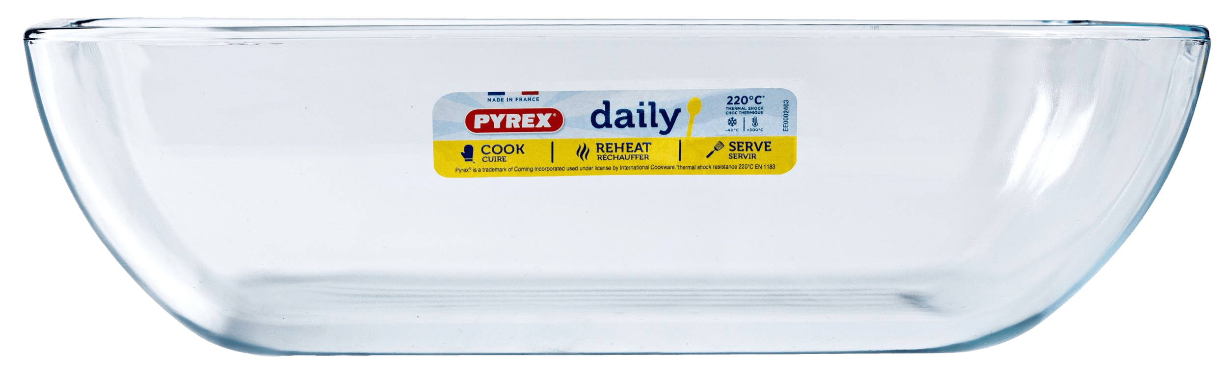 Форма с/к PYREX DAILY форма з криш. прямокут. 28х22см (3.3л) (344P000/3643)