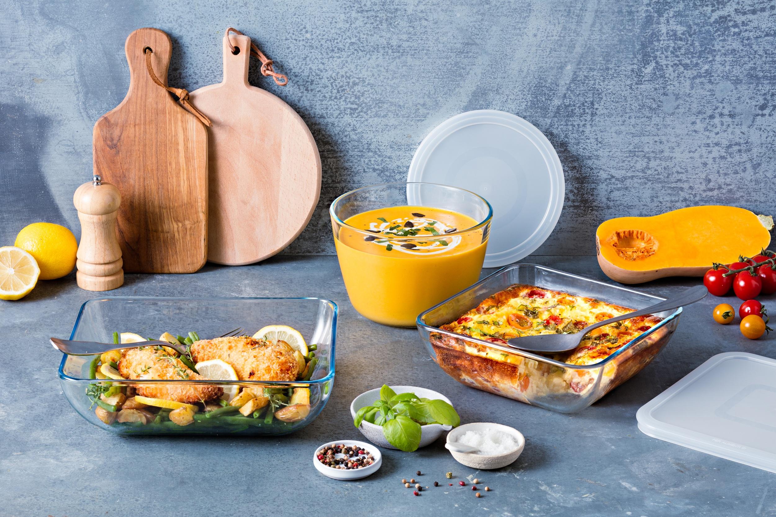 Форма с/к PYREX DAILY форма з криш. прямокут. 28х22см (3.3л) (344P000/3643)