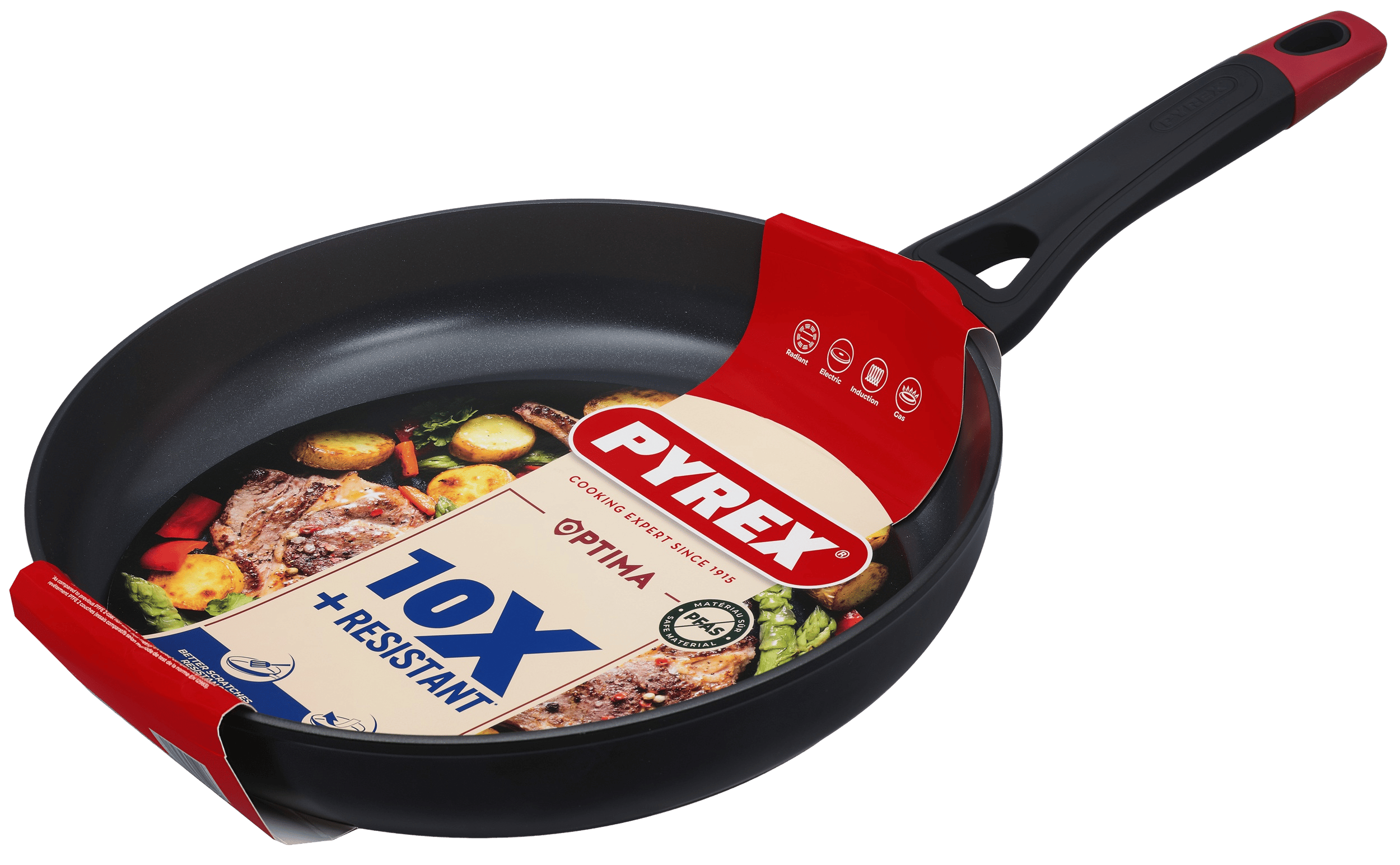 Сковорода PYREX OPTIMA 30 см індукція б/кришки (OT30BF6/8046)