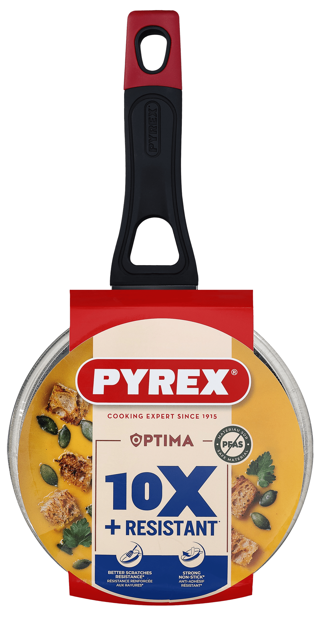 Ківш PYREX OPTIMA 16см індукція з кришкою (OT16AP6/8044)
