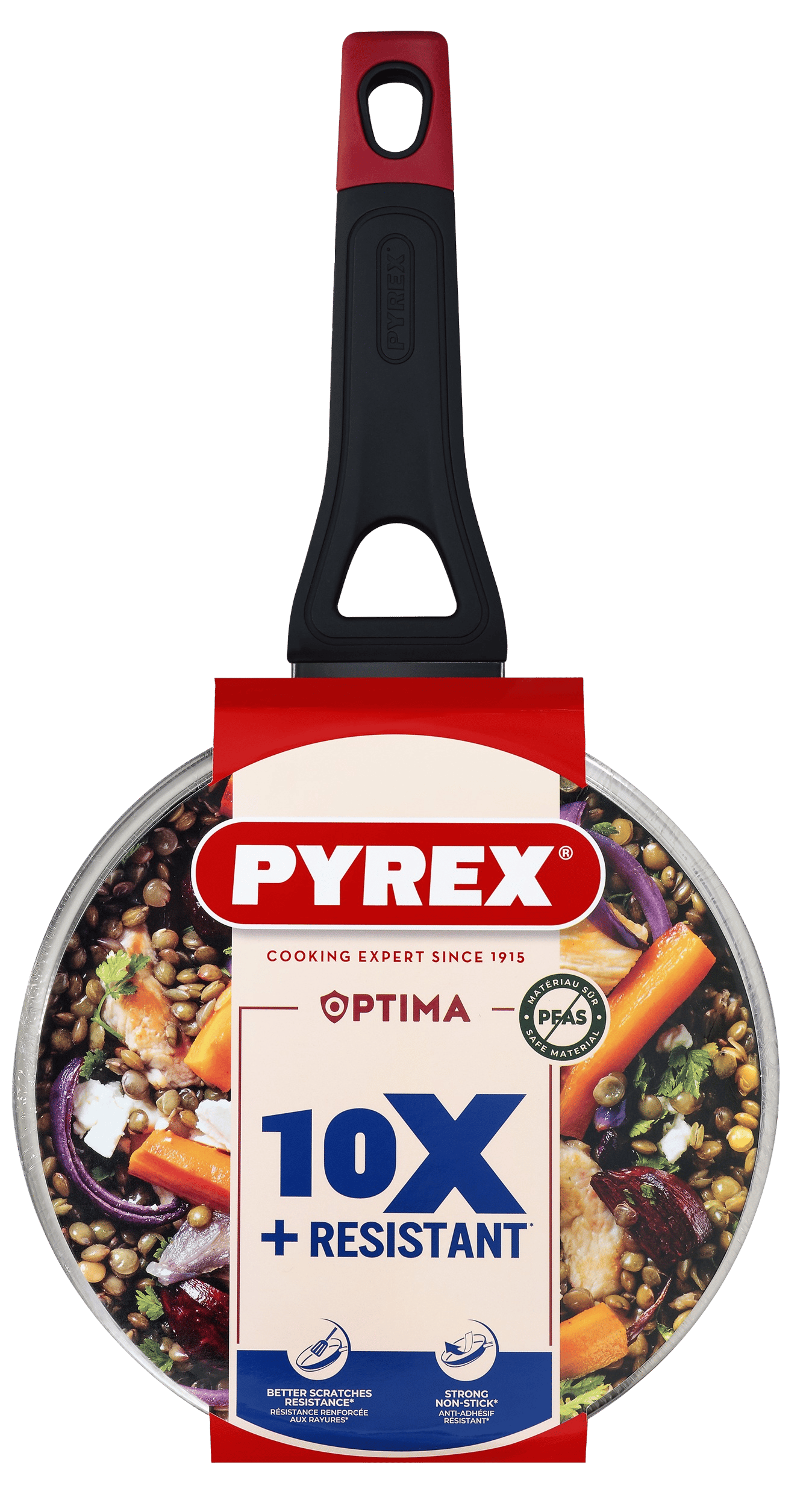 Ківш PYREX OPTIMA 20см індукція з кришкою (OT20AP6/8044)