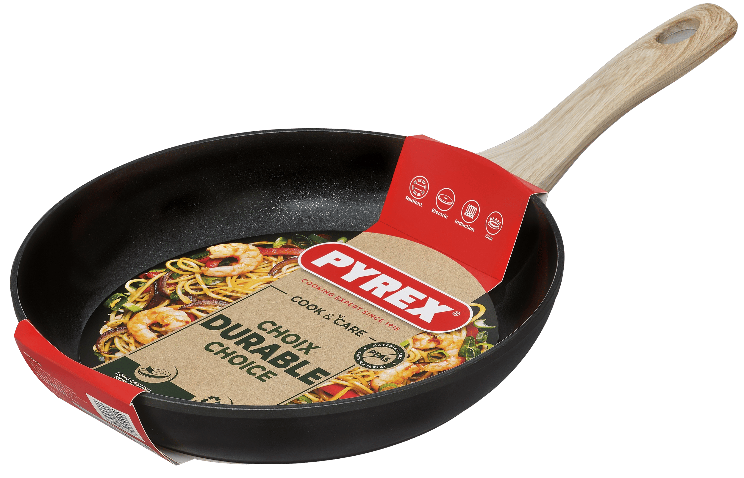 Сковорода PYREX Cook&Care 26 см індукція б/кришки (CR26BF6/8046)