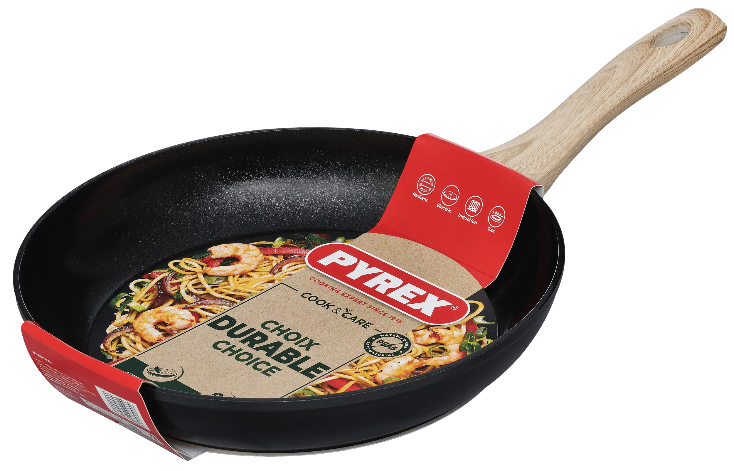 Сковорода PYREX Cook&Care 28 см індукція б/кришки (CR28BF6/8046)
