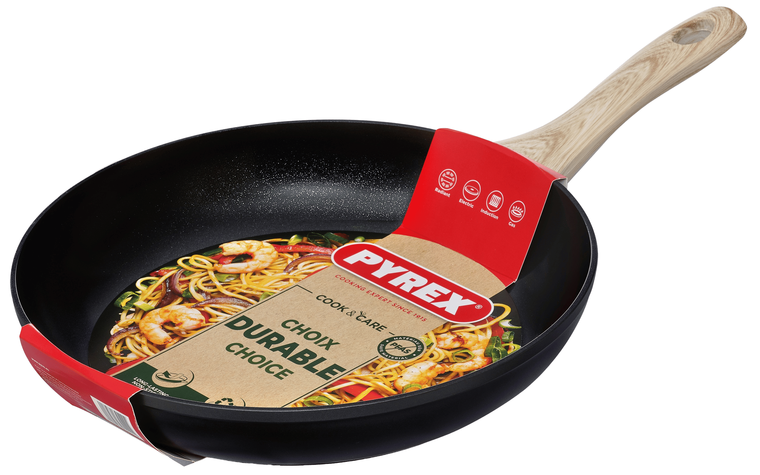 Сковорода PYREX Cook&Care 30 см індукція б/кришки (CR30BF6/8046)