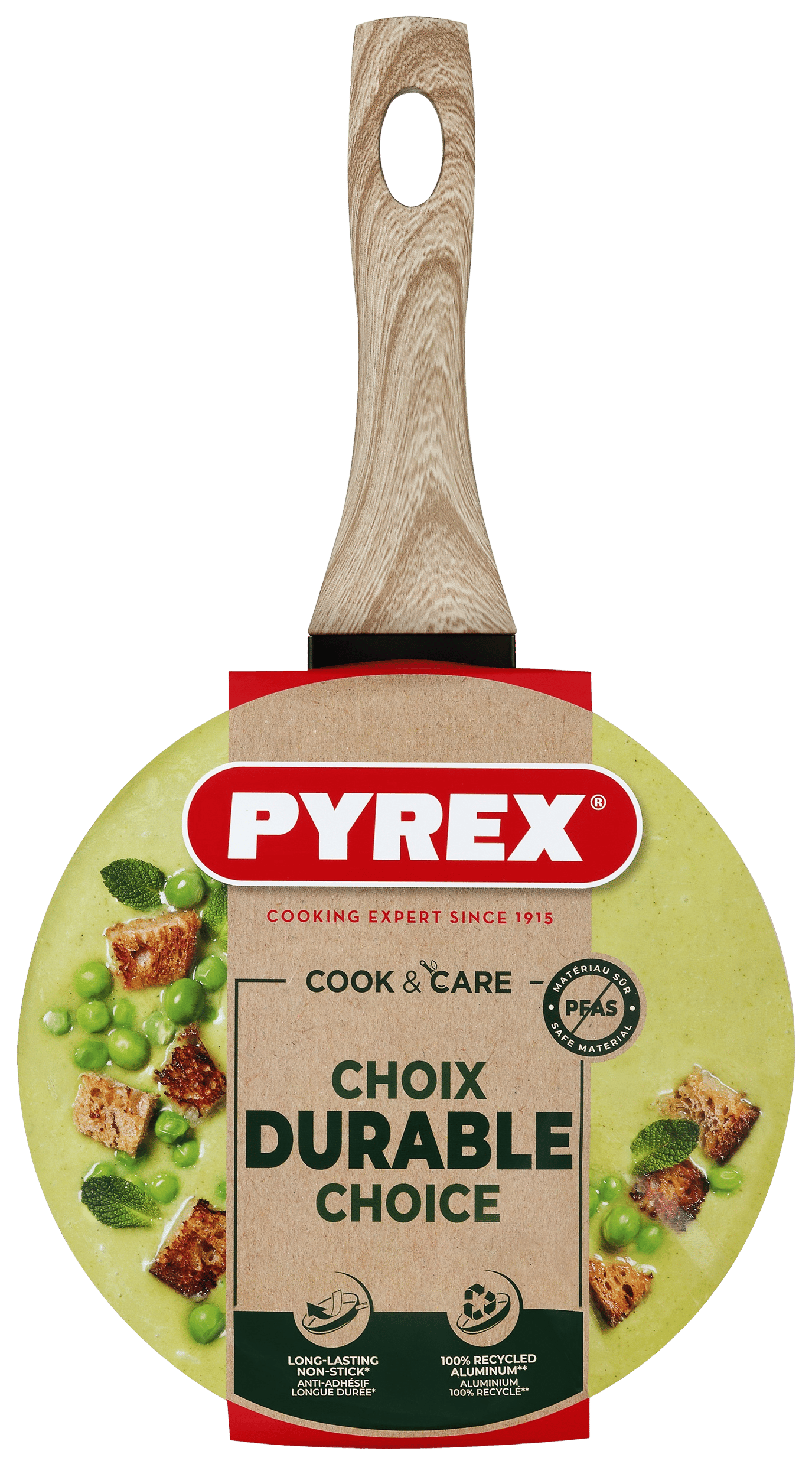 Ківш PYREX Cook&Care 18см індукція з кришкою (CR18AP6/8044)