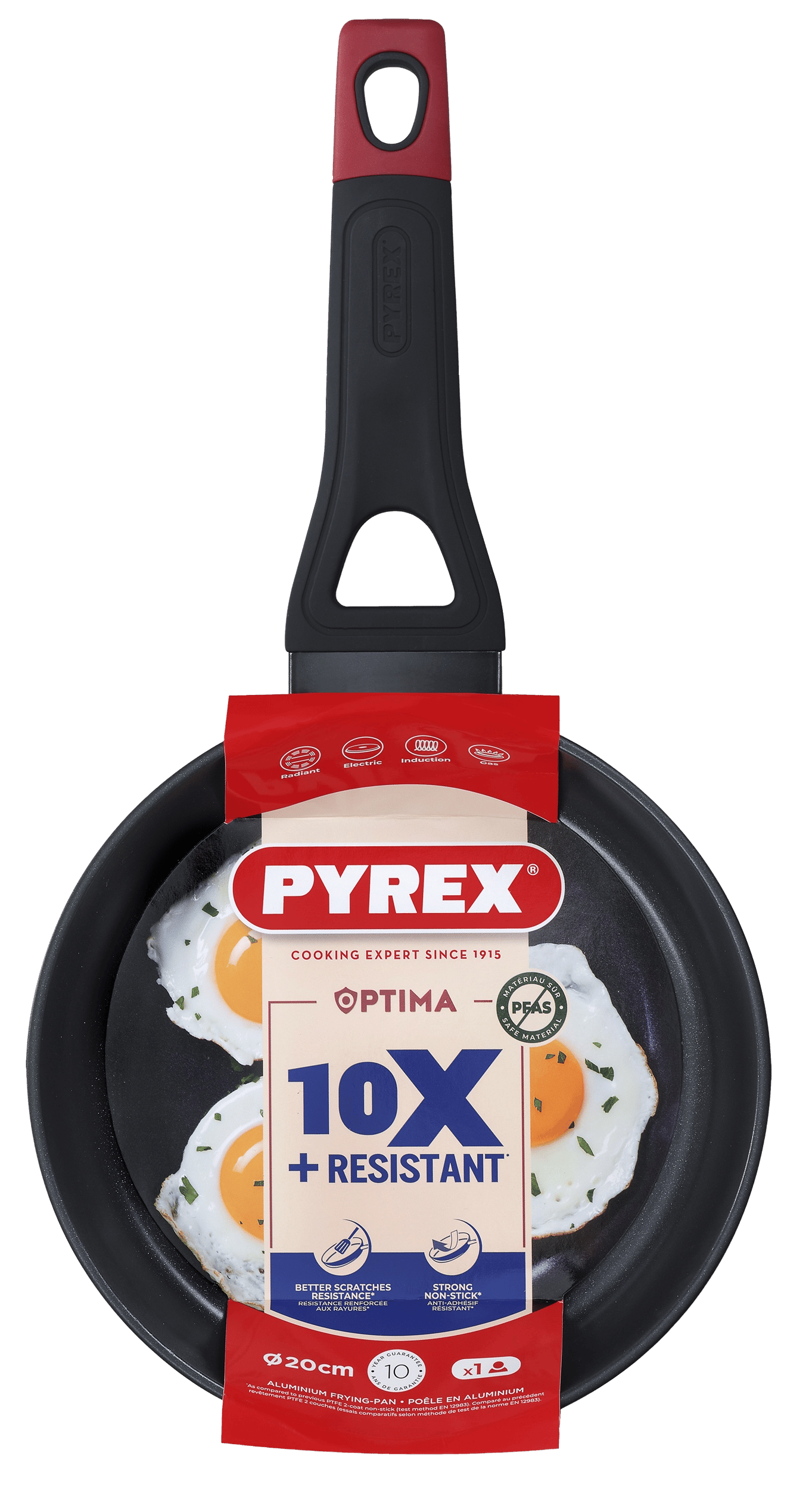 Сковорода PYREX OPTIMA 20 см індукція б/кришки (OT20BF6/8046)